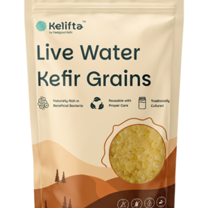 Live Premium Large Sized Water Kefir Grains (50 Grams)